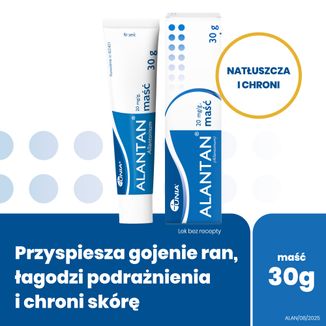 Alantan 20 mg/ 1 g, maść, 30 g USZKODZONE OPAKOWANIE - 2 - zdjęcie produktu