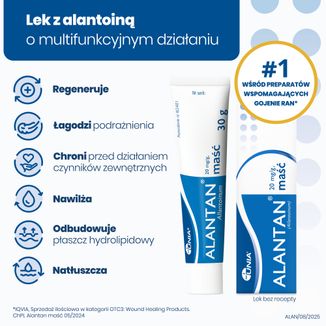 Alantan 20 mg/ 1 g, maść, 30 g - 3 - zdjęcie produktu