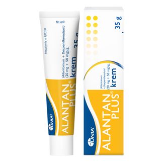 Alantan Plus (20 mg + 50 mg)/ g, krem, 35 g - zdjęcie produktu