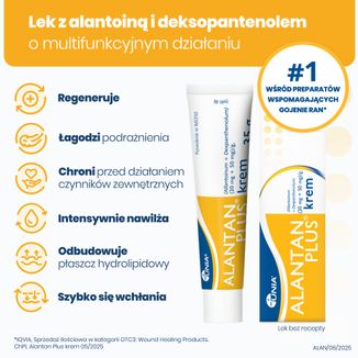 Alantan Plus (20 mg + 50 mg)/ g, krem, 35 g - 3 - zdjęcie produktu
