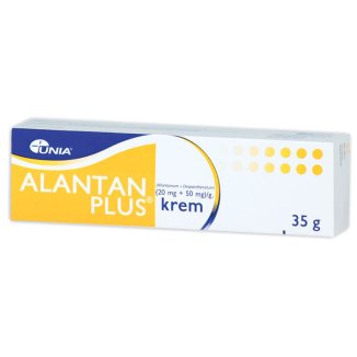 Alantan Plus (20 mg + 50 mg)/ g, krem, 35 g - zdjęcie produktu