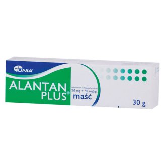Alantan Plus (20 mg + 50 mg)/ g, maść, 30 g - zdjęcie produktu