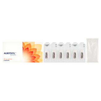 Albothyl 90 mg, 6 globulek dopochwowych KRÓTKA DATA - 2 Albothyl 90 mg, 6 globulek dopochwowych KRÓTKA DATA - 2 - zdjęcie produktu