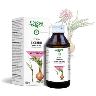 Ziołowa Tradycja Syrop z cebuli 949 mg/5 ml, 125 g - 3 - zdjęcie produktu