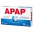 Apap 500 mg, 12 tabletek powlekanych