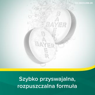 Aspirin C 400 mg + 240 mg, 10 tabletek musujących - 6 - zdjęcie produktu