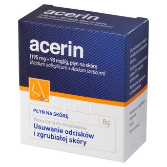 Acerin (195 mg + 98 mg)/ g, płyn na skórę, 8 g - 2 - zdjęcie produktu