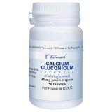 Calcium Gluconicum Farmapol 45 mg, 50 tabletek - miniaturka zdjęcia produktu