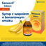 Sanosvit Calcium 114 mg/ 5 mg, syrop, smak bananowy, 150 ml- miniaturka 4 zdjęcia produktu