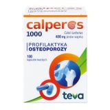 Calperos 1000 400 mg, 100 kapsułek twardych USZKODZONE OPAKOWANIE - miniaturka zdjęcia produktu