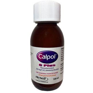 Calpol 6 Plus 250 mg/5 ml, zawiesina doustna dla dzieci od 6 lat i dorosłych, 100 ml - 2 - zdjęcie produktu