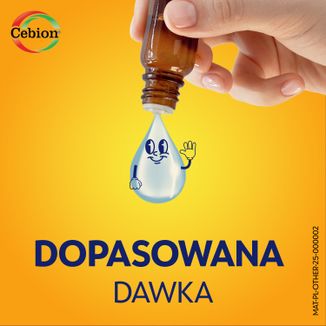 Cebion 100 mg/ ml, krople doustne dla dzieci od 28 dnia życia, 30 ml - 5 - zdjęcie produktu