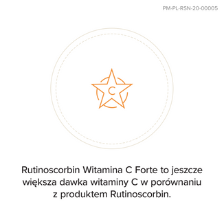 Rutinoscorbin Witamina C Forte 500 mg, 30 kapsułek o przedłużonym uwalnianiu - 2 - zdjęcie produktu