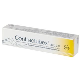 Contractubex (50 IU + 100 mg + 10 mg)/g, żel na blizny, 20 g - 3 Contractubex (50 IU + 100 mg + 10 mg)/g, żel na blizny, 20 g - 3 - zdjęcie produktu