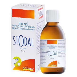 Boiron Stodal, syrop, 200 ml USZKODZONE OPAKOWANIE - zdjęcie produktu