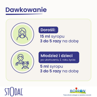 Boiron Stodal, syrop, 200 ml - 3 - zdjęcie produktu
