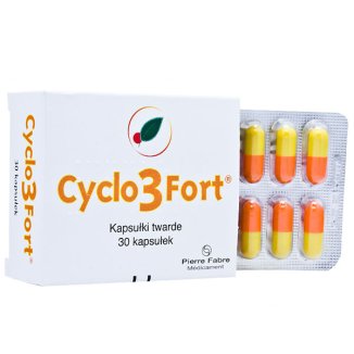 Cyclo 3 Fort 150 mg + 150 mg + 100 mg, 30 kapsułek - 2 - zdjęcie produktu