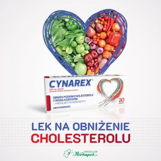 Cynarex 250 mg, 30 tabletek - 6 - zdjęcie produktu