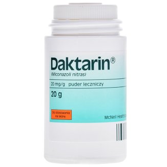 Daktarin 20 mg/ g, puder leczniczy do rozpylania na skórę, 20 g - 6 - zdjęcie produktu