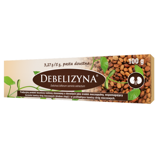 Debelizyna 3,27 g/ 5 g, pasta doustna, 100 g - zdjęcie produktu