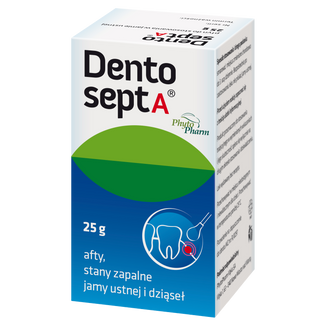 Dentosept A, płyn do stosowania w jamie ustnej, 25 g - zdjęcie produktu