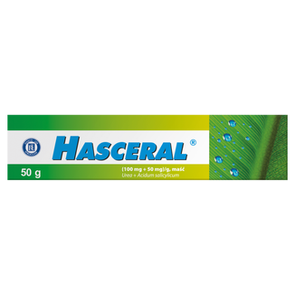 Hasceral (100 mg + 50 mg)/ g, maść, 50 g USZKODZONE OPAKOWANIE - zdjęcie produktu