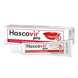 Hascovir Pro 50 mg/ g, krem, 5 g - zdjęcie produktu