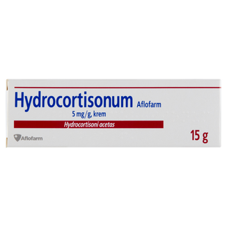 Hydrocortisonum Aflofarm 5 mg/ g, krem, 15 g - 2 - zdjęcie produktu