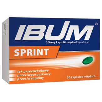 Ibum Sprint 200 mg, 30 kapsułek miękkich - 2 - zdjęcie produktu