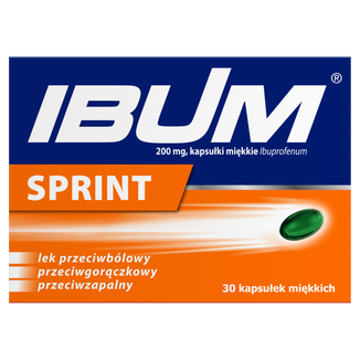 Ibum Sprint 200 mg, 30 kapsułek miękkich - zdjęcie produktu