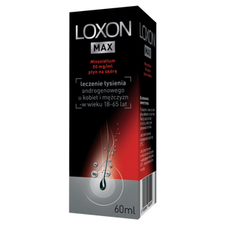 Loxon Max 50 mg/ ml, płyn na skórę, 60 ml USZKODZONE OPAKOWANIE - zdjęcie produktu