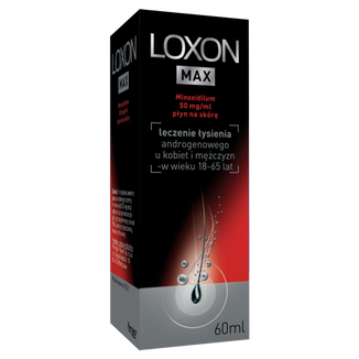Loxon Max 50 mg/ ml, płyn na skórę, 60 ml USZKODZONE OPAKOWANIE - 2 - zdjęcie produktu