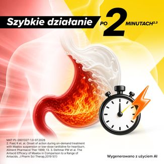 Maalox 400 mg + 400 mg, 20 tabletek - 4 - zdjęcie produktu