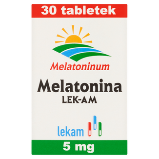 Melatonina LEK-AM 5 mg, 30 tabletek - 3 - zdjęcie produktu