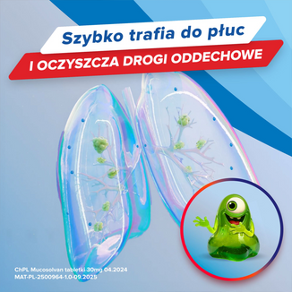 Mucosolvan 30 mg, 20 tabletek - 4 - zdjęcie produktu
