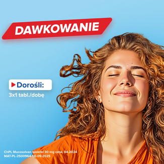 Mucosolvan 30 mg, 20 tabletek - 6 - zdjęcie produktu
