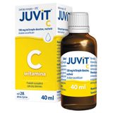 Juvit C 100 mg/ ml, krople doustne dla dzieci od 28 dnia życia, 40 ml - miniaturka zdjęcia produktu