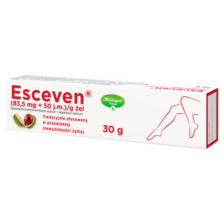 Esceven (83,5 mg + 50 j.m.)/g, żel, 30 g - 3 - zdjęcie produktu