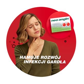 Neo-Angin bez cukru 1,2 mg + 0,6 mg + 5,72 mg, 24 tabletki do ssania - 6 Neo-Angin bez cukru 1,2 mg + 0,6 mg + 5,72 mg, 24 tabletki do ssania - 6 - zdjęcie produktu