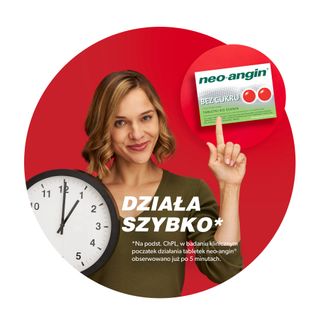 Neo-Angin bez cukru 1,2 mg + 0,6 mg + 5,72 mg, 24 tabletki do ssania - 8 Neo-Angin bez cukru 1,2 mg + 0,6 mg + 5,72 mg, 24 tabletki do ssania - 8 - zdjęcie produktu