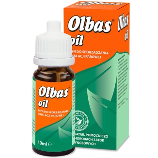 Olbas Oil, płyn do sporządzania inhalacji parowej, 10 ml - zdjęcie produktu