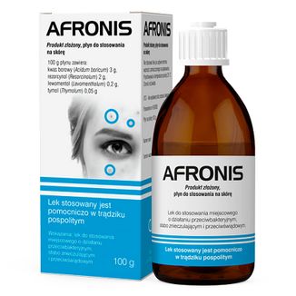 Afronis, płyn przeciw trądzikowi, 100 g - zdjęcie produktu