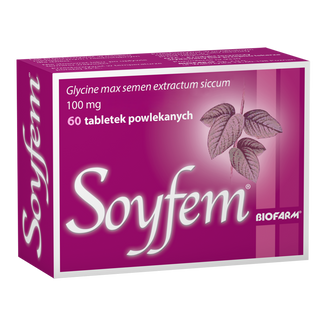 Soyfem 100 mg, 60 tabletek powlekanych - zdjęcie produktu