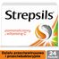 Strepsils pomarańczowy z witaminą C 1,2 mg + 0,6 mg, 24 pastylki twarde- miniaturka 2 zdjęcia produktu