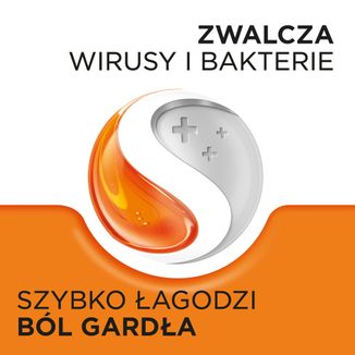 Strepsils pomarańczowy z witaminą C 1,2 mg + 0,6 mg, 24 pastylki twarde - 6 Strepsils pomarańczowy z witaminą C 1,2 mg + 0,6 mg, 24 pastylki twarde - 6 - zdjęcie produktu