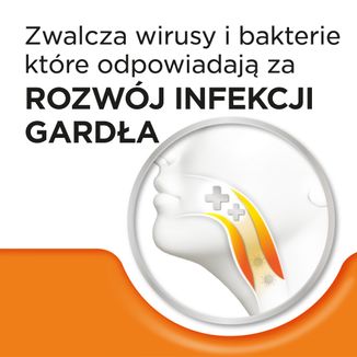 Strepsils pomarańczowy z witaminą C 1,2 mg + 0,6 mg, 24 pastylki twarde - 8 Strepsils pomarańczowy z witaminą C 1,2 mg + 0,6 mg, 24 pastylki twarde - 8 - zdjęcie produktu