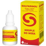 Sulfarinol (50 mg + 1 mg)/ ml, krople do nosa, 20 ml - miniaturka zdjęcia produktu