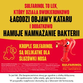 Sulfarinol (50 mg + 1 mg)/ ml, krople do nosa, 20 ml - 4 - zdjęcie produktu