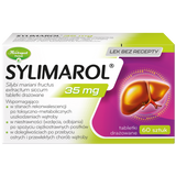 Sylimarol 35 mg, 60 tabletek drażowanych - miniaturka zdjęcia produktu