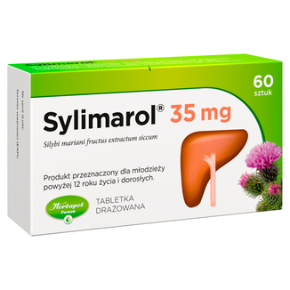 Sylimarol 35 mg, 60 tabletek drażowanych - 2 - zdjęcie produktu